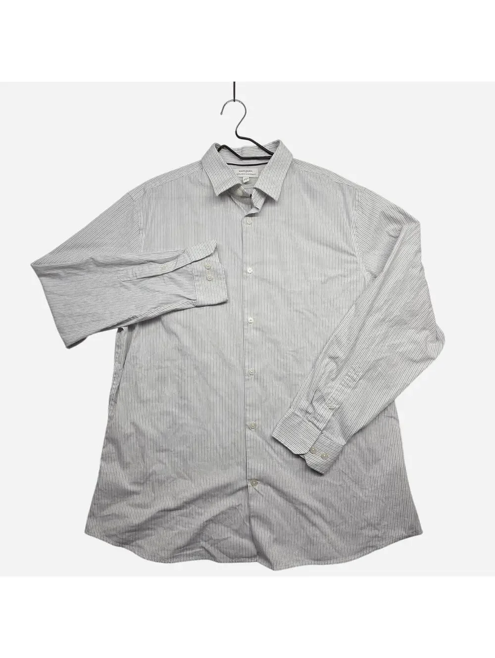 Banana Republic Men's Black and Grey Shirt
